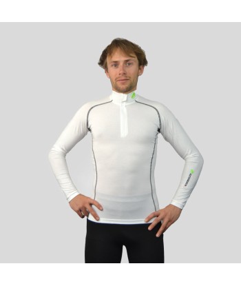 Base Layer « POINTE BLANCHE » Homme Blanc/Noir 2024