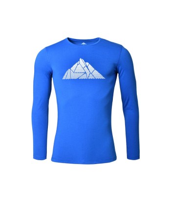 T-SHIRT HOMME PROCLIMB MANCHES LONGUES BLEU COBALT Les magasins à Paris