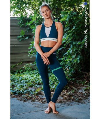 Pack Active - Legging & brassière [blue] une grave pollution 