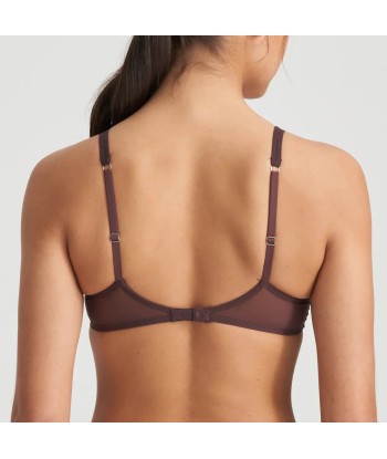 Marie Jo - Richard Soutien-Gorge Rembourré Forme Cœur Aubergine Le MVP de beaucoup