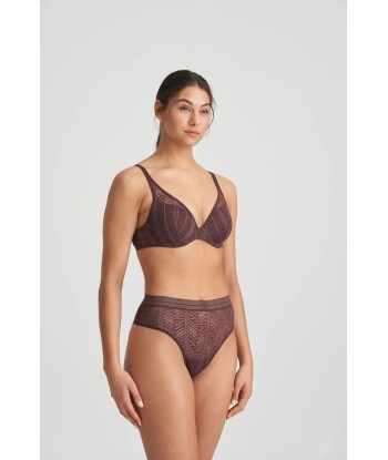 Marie Jo - Richard Soutien-Gorge Rembourré Forme Cœur Aubergine Le MVP de beaucoup