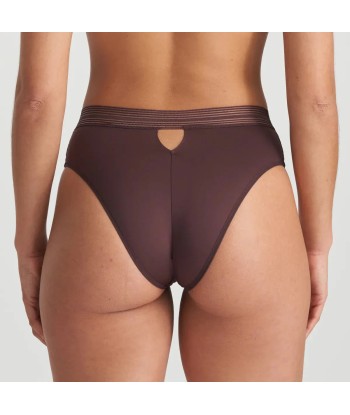 Marie Jo - Richard Culotte Taille Haute Aubergine pour bénéficier 