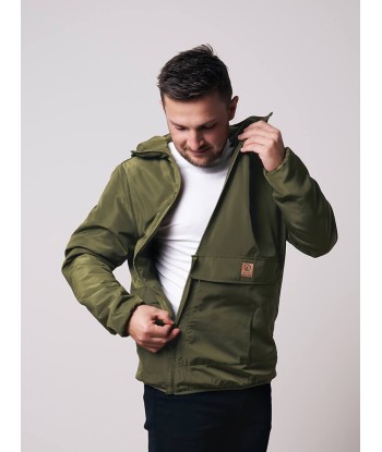 Veste Homme Olive en matières recyclées pas chere