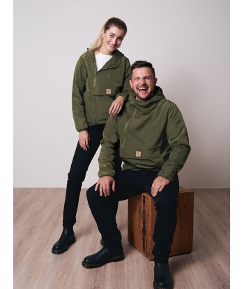 Veste Homme Olive en matières recyclées pas chere