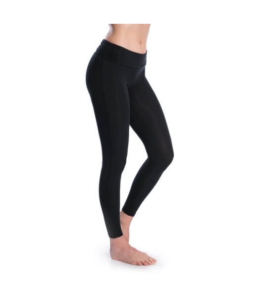 Legging Noir Femme coton bio et fibres de cellulose 2023