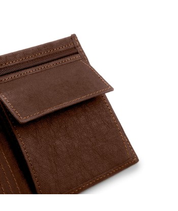 Porte monnaie marron en papier et latex Jacroki® de pas cher