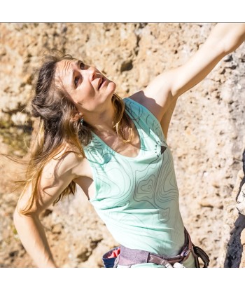 DEBARDEUR FEMME PROCLIMB2 MANCHES COURTES GLACIER Dans la société mordern