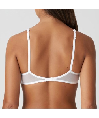 Marie Jo - Christy Soutien-Gorge Balconnet Couture Verticale Blanc rembourrage situé sous