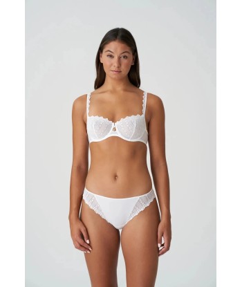 Marie Jo - Christy Soutien-Gorge Balconnet Couture Verticale Blanc rembourrage situé sous