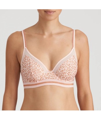 Marie Jo - Benicio Soutien-Gorge Plongeant Longline Rose Perlé Economisez 