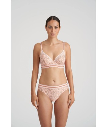 Marie Jo - Benicio Soutien-Gorge Plongeant Longline Rose Perlé Economisez 