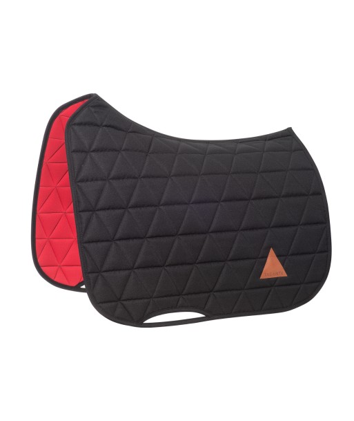 Tapis de selle EXCEL-ANSE dressage noir ou a consommer sur place