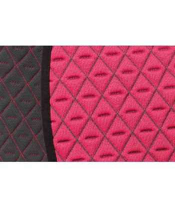 Tapis de selle INFI-KNIT mixte fuschia et gris votre restaurant rapide dans 