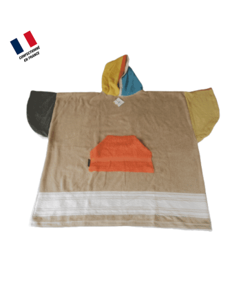 Poncho Anfibi  100% Upcyclé « Brown Style » modèle unique votre restaurant rapide dans 