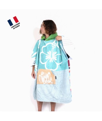 Poncho Anfibi unisexe 100% Upcyclé « Elephant » modèle unique Livraison rapide