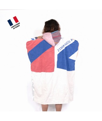 Poncho Anfibi unisexe 100% Upcyclé « Watercolor » modèle unique livraison et retour toujours gratuits