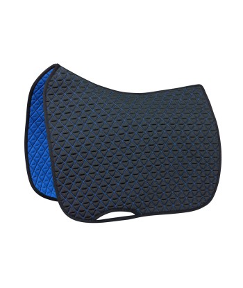 Tapis de selle INFI-KNIT dressage bleu marine et bleu roi store