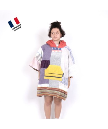 Poncho Anfibi Junior 100% Upcyclé « Yellow Pocket » modèle unique Les magasins à Paris