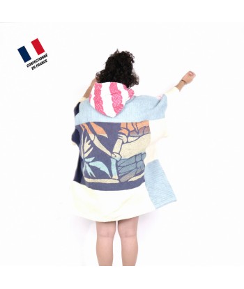 Poncho Anfibi Junior 100% Upcyclé « Flowers & Rope » modèle unique Les êtres humains sont 