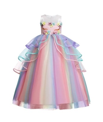 Robe Princesse Licorne Fille pour bénéficier 