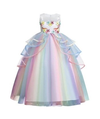 Robe Princesse Licorne Fille pour bénéficier 