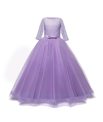 Robe Princesse Manche Dentelle Amélioration de cerveau avec