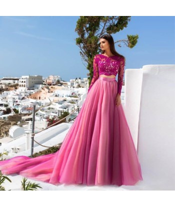 Robe de Princesse Femme Rose À commander