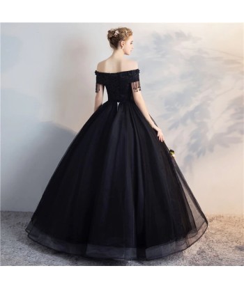 Robe de Princesse Noire Femme français