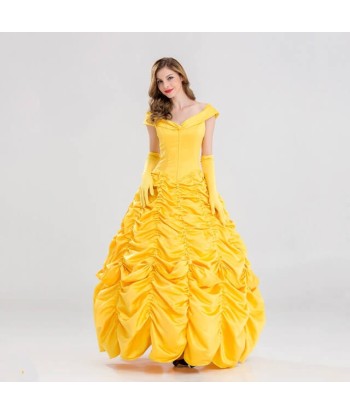 Robe Princesse Jaune Femme français