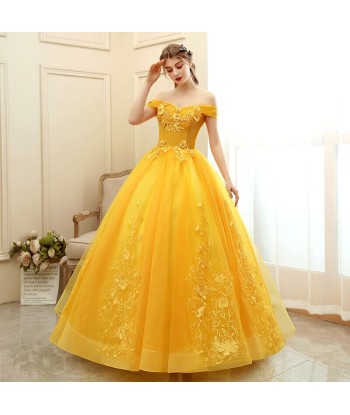 Robe Jaune Princesse Adulte en ligne des produits 