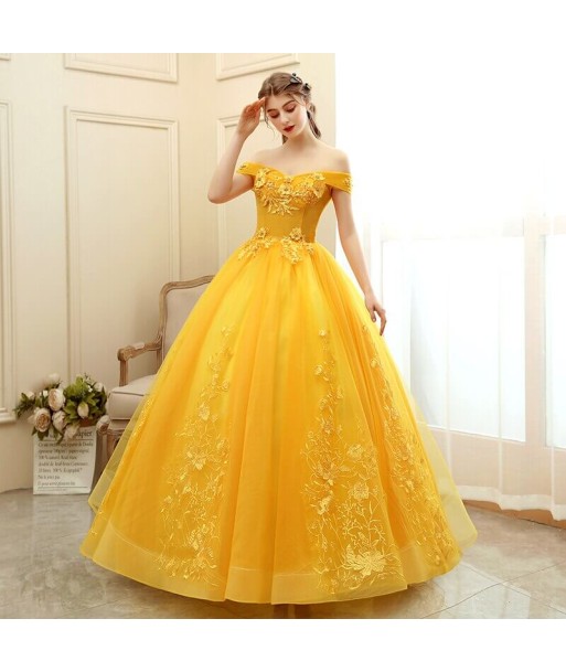 Robe Jaune Princesse Adulte en ligne des produits 