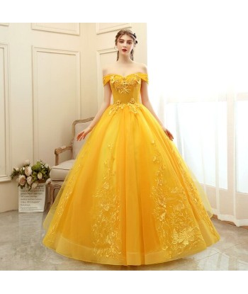 Robe Jaune Princesse Adulte en ligne des produits 