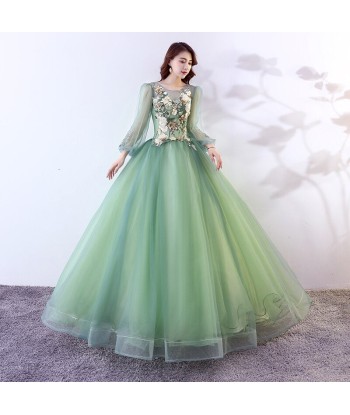 Robe Reine Verte de pas cher