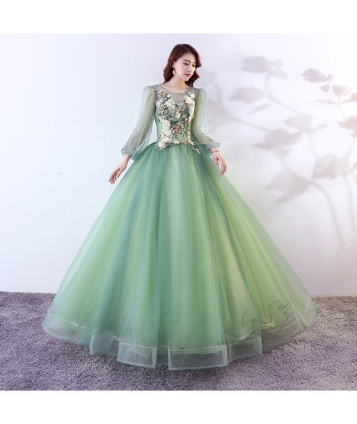 Robe Reine Verte de pas cher