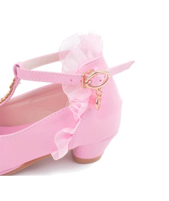 Chaussures Cérémonie Fille Rose Jusqu'à 80% De Réduction