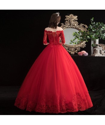 Robe de Mariée Princesse Rouge l'évolution des habitudes 