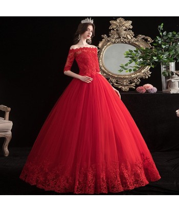 Robe de Mariée Princesse Rouge l'évolution des habitudes 