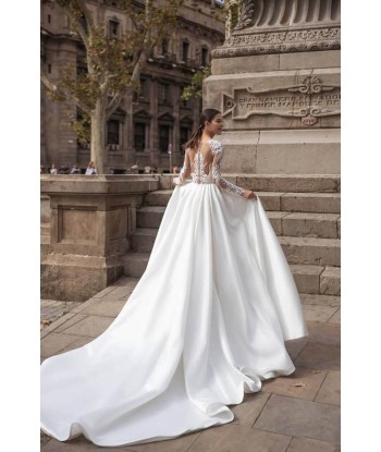 Robe de Mariée Princesse Longue Traine Jusqu'à 80% De Réduction