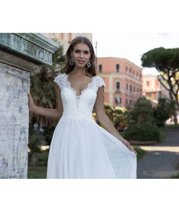 Robe de Mariée Princesse avec Traîne pas cher 