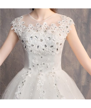 Robe de Mariée Princesse Bustier Strass JUSQU'A -70%! 