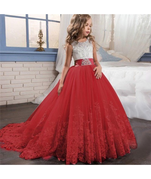 Robe Princesse Rouge et Blanche pas chere