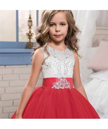 Robe Princesse Rouge et Blanche pas chere