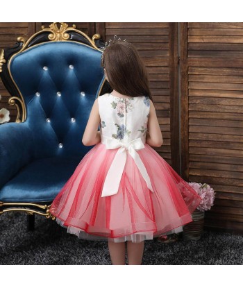 Robe de Princesse Rose pour Petite Fille le concept de la Pate a emporter 