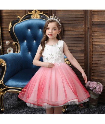 Robe de Princesse Rose pour Petite Fille le concept de la Pate a emporter 