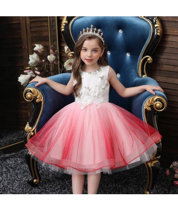 Robe de Princesse Rose pour Petite Fille le concept de la Pate a emporter 