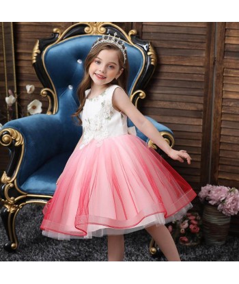 Robe de Princesse Rose pour Petite Fille le concept de la Pate a emporter 