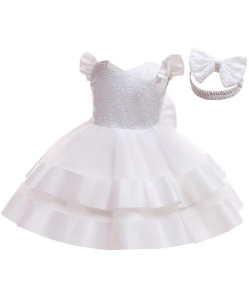 Robe Bébé Blanche Baptême pour bénéficier 