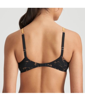 Marie Jo - Colin Soutien-Gorge Balconnet Rembourré Marbre Noir livraison gratuite