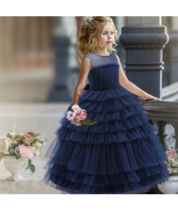 Robe Cérémonie Fille Bleu Nuit outlet