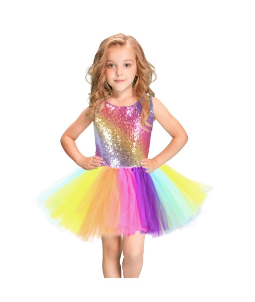 Déguisement Princesse Multicolore solde